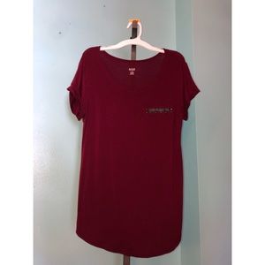a.n.a. Scoop Neck Tunic